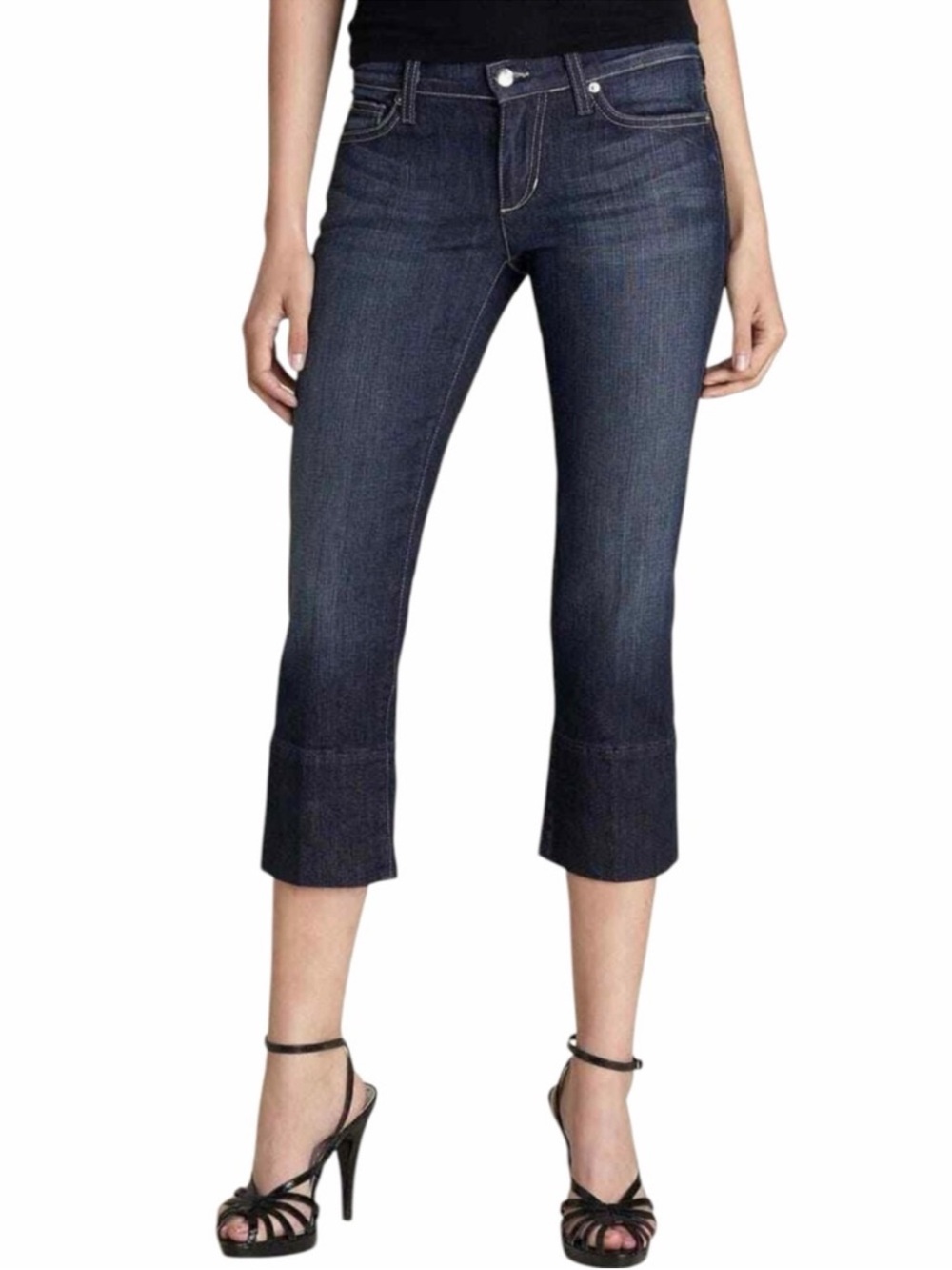 Joe's Jeans Bootcut Crop Socialite Kicker Jeans in Perry Wash Size 28
